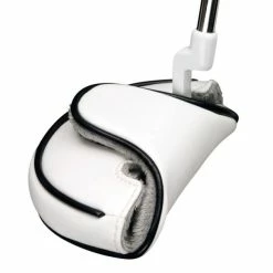 White PU Half Mallet Putter Headcover