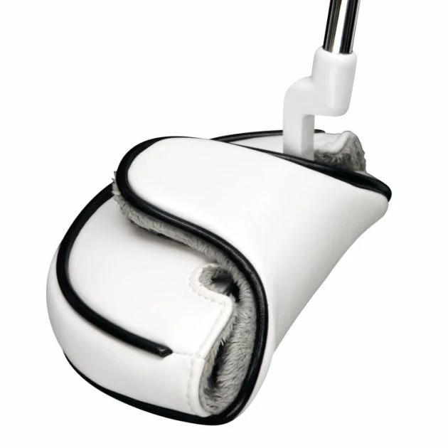 White PU Half Mallet Putter Headcover