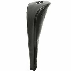 No Logo PU Black Golf Headcovers