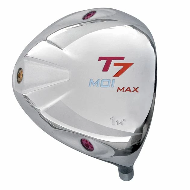 T7 Max MOI Triangular Red Titanium Driver Head
