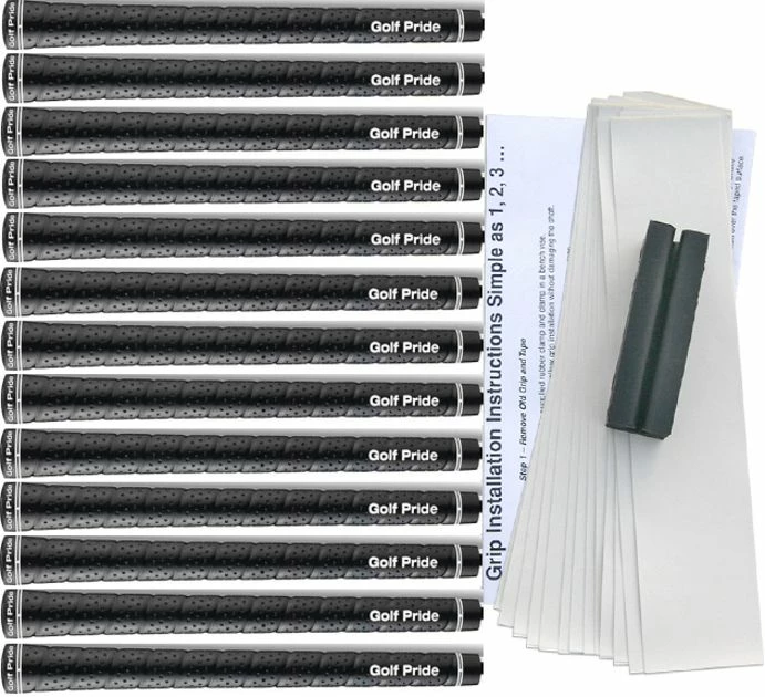 Golf Pride Grips Golf Pride Tour Wrap 2G Black 13-pc-Grip Kit