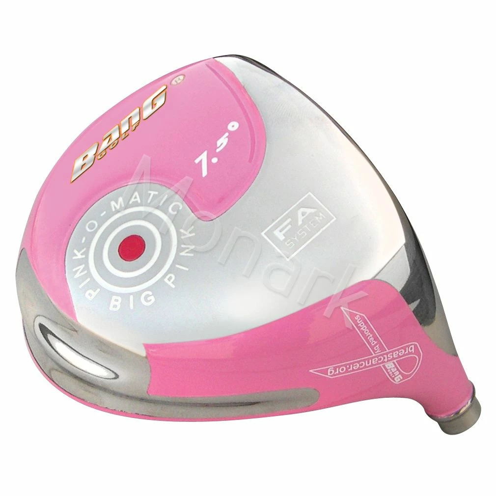 BangGolf Bang Golf Pink-O-Matic 401 Beta Titanium Driver Head Pink - Image 2
