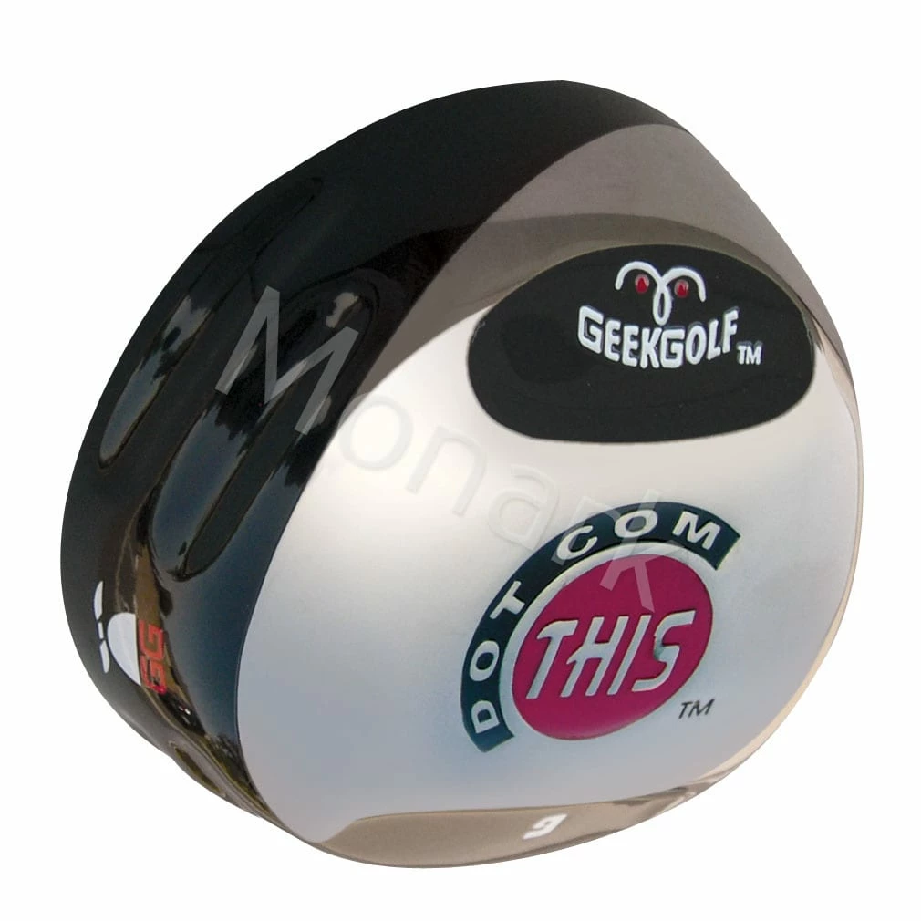Geek Golf Dot-Com-This Titanium Driver Head - Black - Image 3