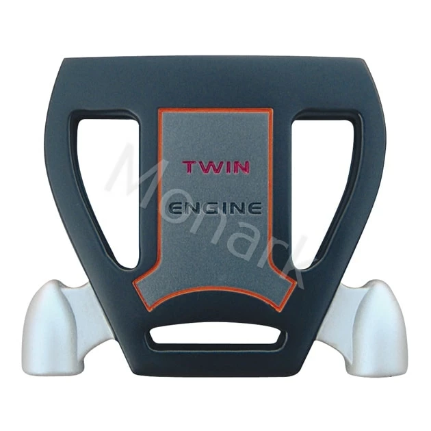 T-7 Twin Engine Black Mallet Putter Head - Image 3