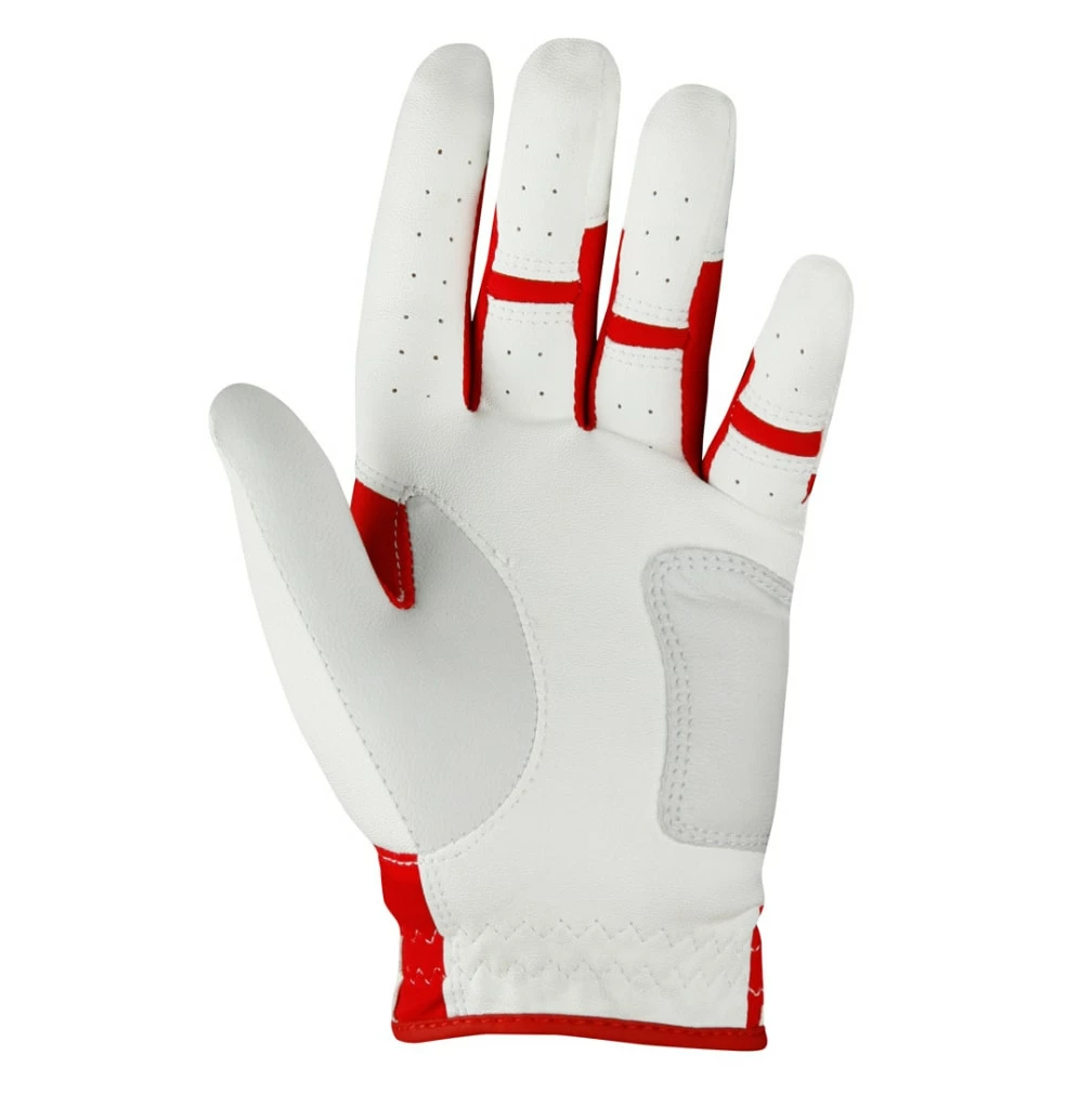 Intech Junior Golf Glove - Red/White - Image 2