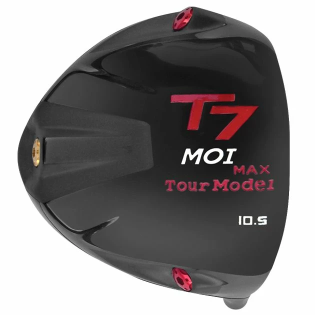 T7 Max MOI Triangular Black Titanium Driver Head
