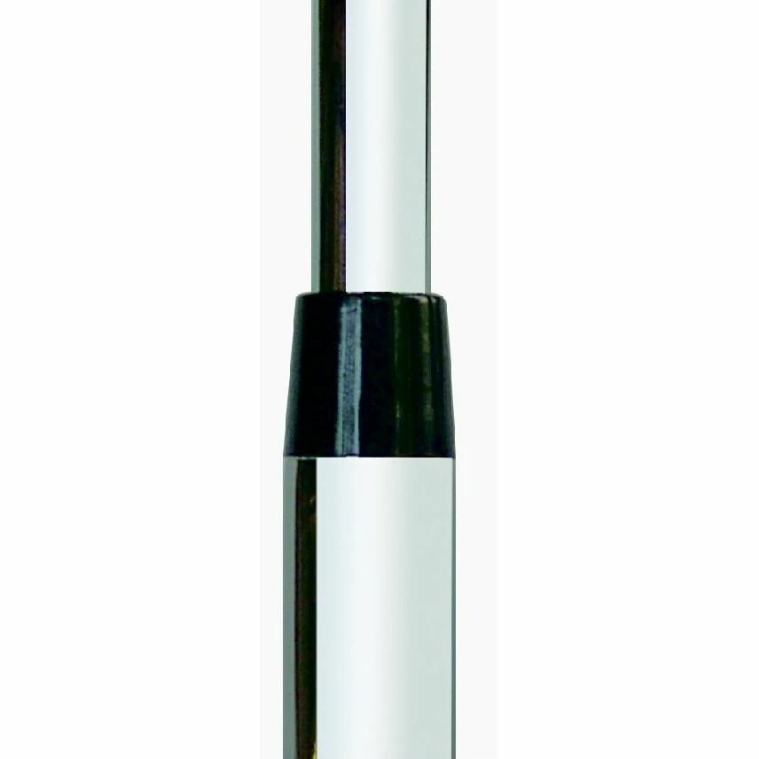 Large O.D. Wood Ferrule 1/2" Black, Pack Of 10